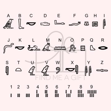 Personalised Egypt Cartouche Necklace