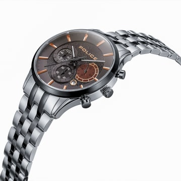 Police Cage Chrono Watches