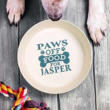 Named Dog Bowls
