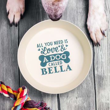 Named Dog Bowls