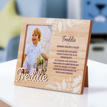 Named Photo Frames
