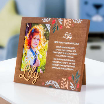 Named Photo Frames