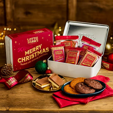 Lottie Shaw's Merry Christmas Tin of Baked Treats
