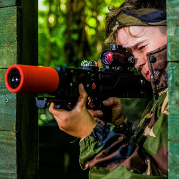 Forest Laser Tag for Four