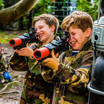 Forest Laser Tag for Four