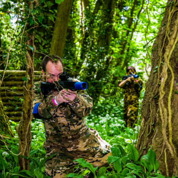 Forest Laser Tag for Four