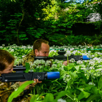 Forest Laser Tag for Four