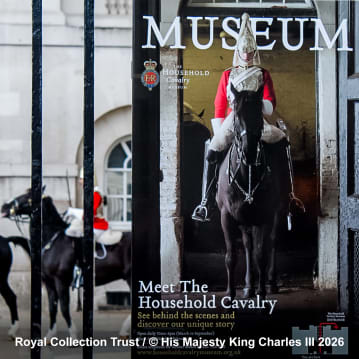 Entrance to the Household Cavalry Museum & Afternoon Tea for Two