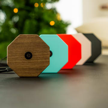 Gingko Mini Twist Hexagon Lights