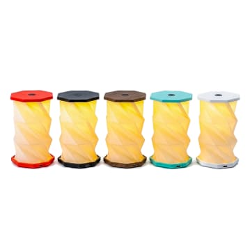 Gingko Mini Twist Hexagon Lights