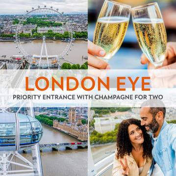 London Eye Priority Entrance with Champagne for Two