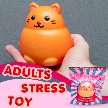 I Love Pussy Stress Toy
