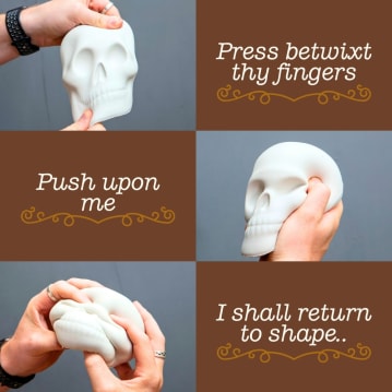Alas, Poor Yorick Stress Toy