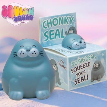 Break The Ice Chonky Seal Stress Toy