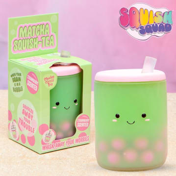 Matcha Squish-Tea Stress Toy