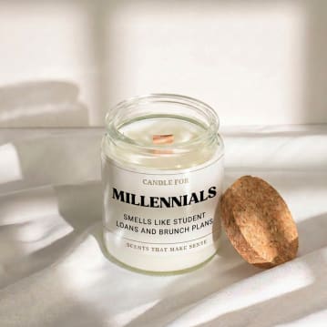 Funny Candle for Millennials