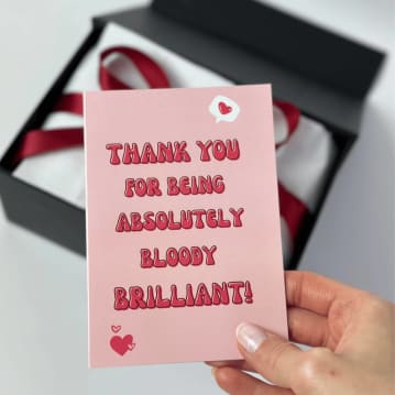 Personalised Thank You Gift Box for My Unpaid Therapist