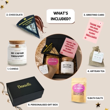 Personalised Thank You Gift Box for My Unpaid Therapist