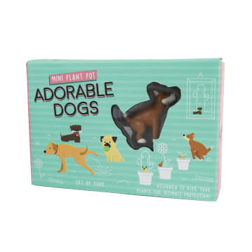 Adorable Dogs Plant Markers