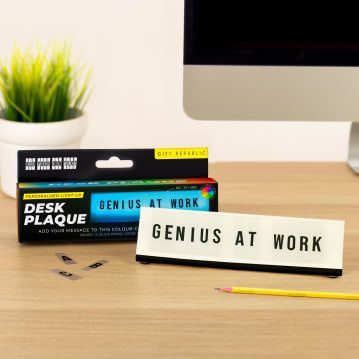 Light Up Desk Plaque