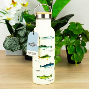 Fish Steel Water Bottle