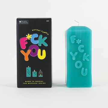 Fuck You Swearing Candle