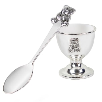 Personalised Egg Cup and Spoon