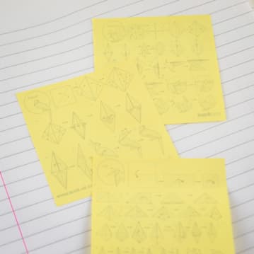 Origami Notepad | Fun Sticky Notes
