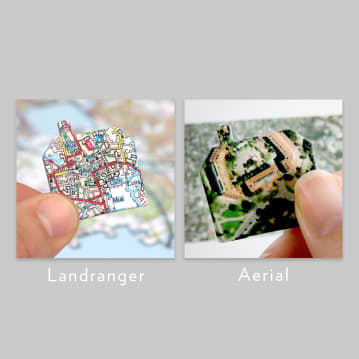 Personalised Jigsaw Puzzle 255 Pc Map 