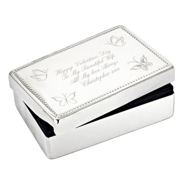 Personalised Jewellery Box