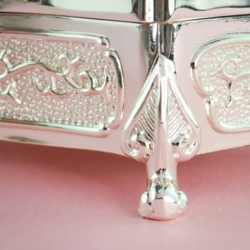 Personalised Antique Finish Trinket Box