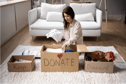 Decluttering Before Moving: A Practical Guide to Saving Time, Space and Moving Costs