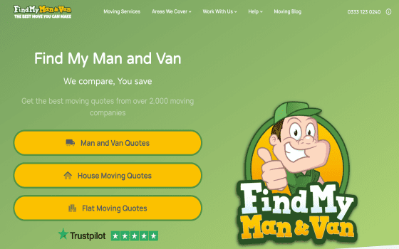 Find My Man and Van: New Platform Launch for UK Services