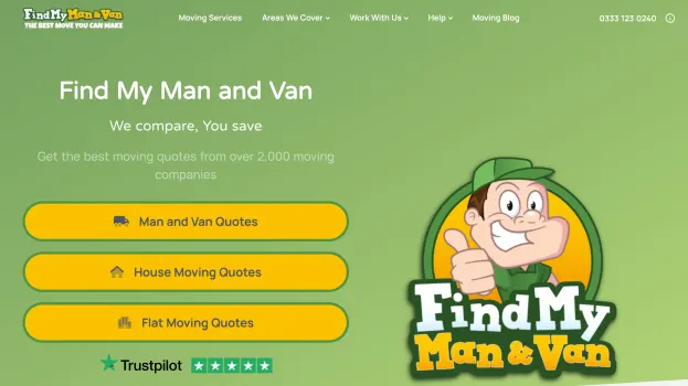 Find My Man and Van: New Platform Launch for UK Services