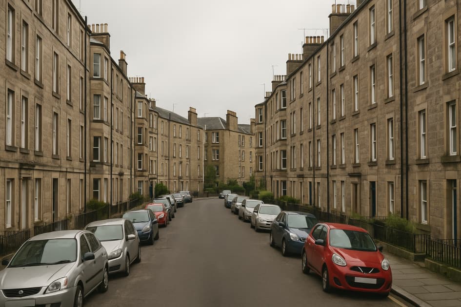 Moving guide illustration: Edinburgh Removals Area Guide
