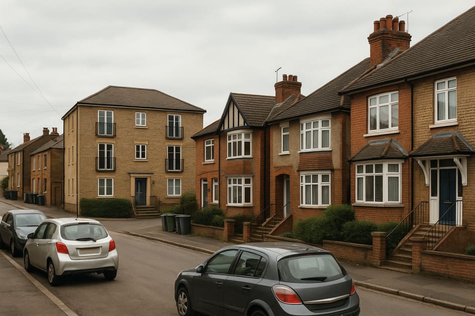 Moving guide illustration: Property challenges for removals in Godalming