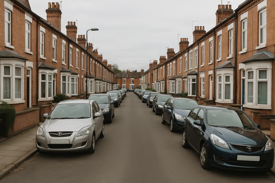 Moving guide illustration: Leicester Moving Route Planning Guide: Access, Traffic and Central Restrictions