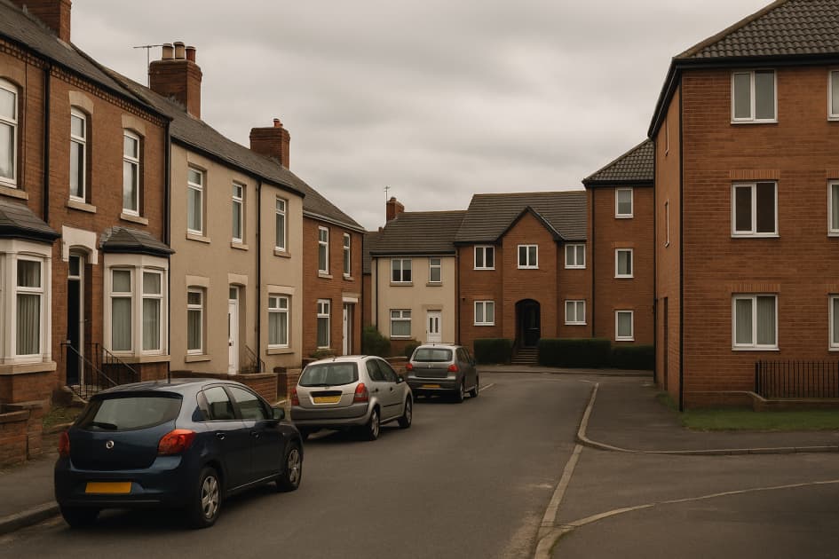 Moving guide illustration: Property and access challenges for removals in Seaham