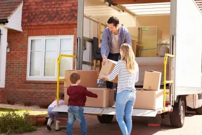 Packing a Removals Van