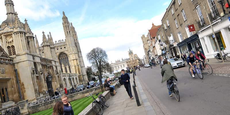 man with a van Cambridge photograph