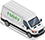 white moving van