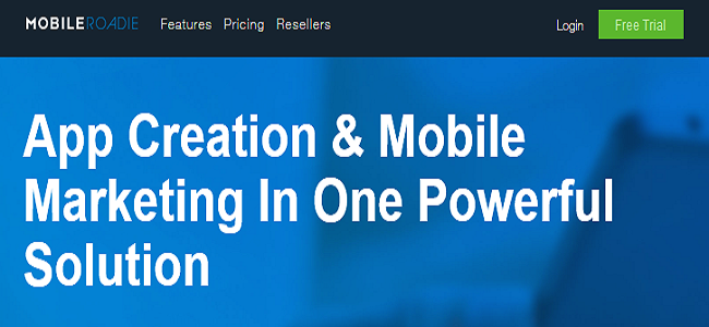 Mobile Roadie is an amazing self-service mobile app maker that helps people to develop business related mobile apps for multiple mobile platforms such as Android and IOS.