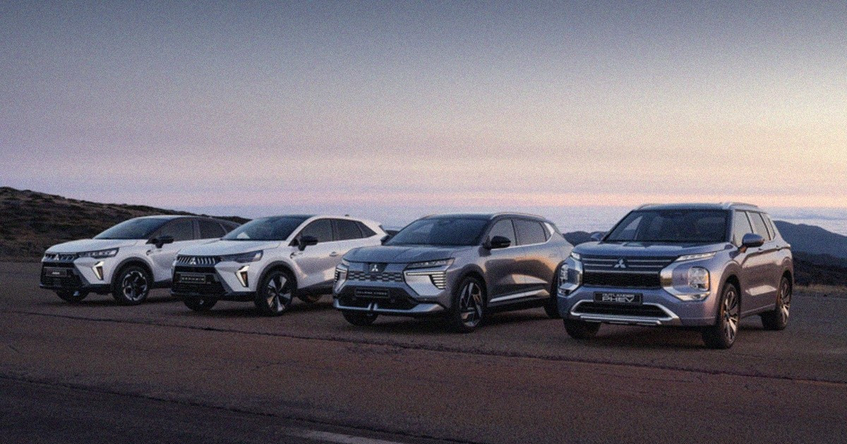 Mitsubishi esittelee uutuuksiaan.