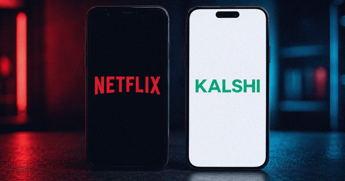 Netflixin ja Kalshin logot.