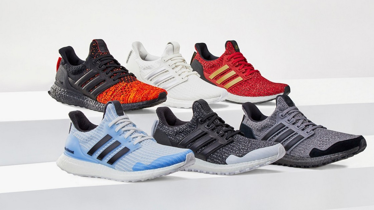 Adidas tuo Game of Thrones -lenkkarit - 6 erilaista