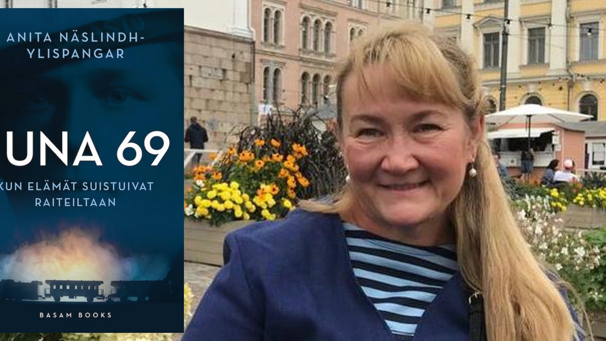 Anita Näslindh-Ylispangar esikoisromaanissaan Juna 69 - Iittalan junaturma aiheuttaa kauaskantoiset seuraukset
