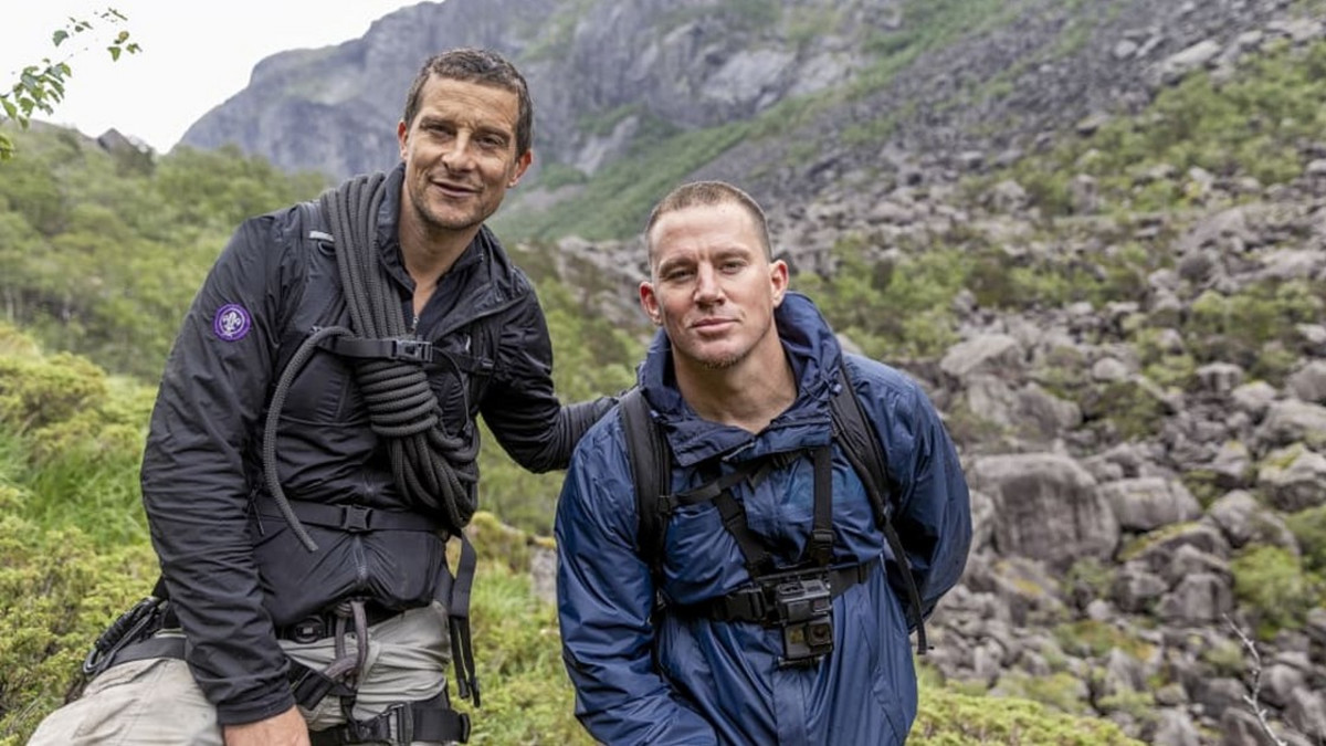 National Geographic tänään: seikkailija Bear Grylls haastaa Hollywood-julkkikset - mukana mm. Channing Tatum ja Brie Larson