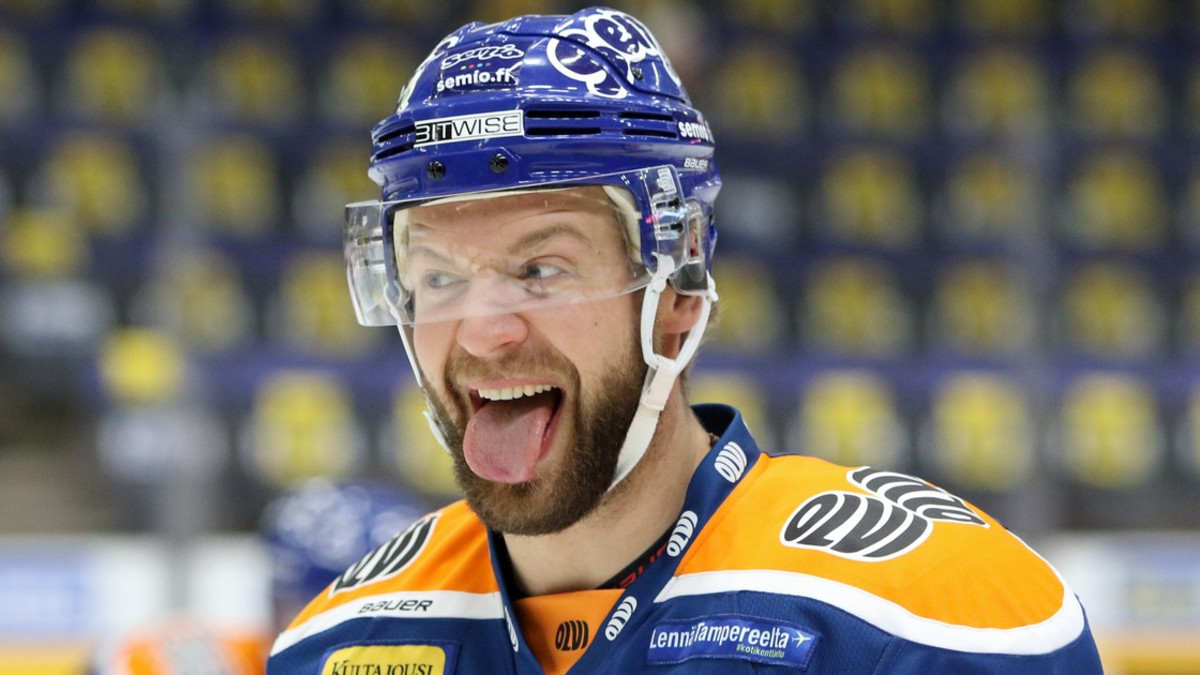 Mitä tämä on? Tappara-pakki Ben Blood ihmetteli Ässien ruokatarjoilua
