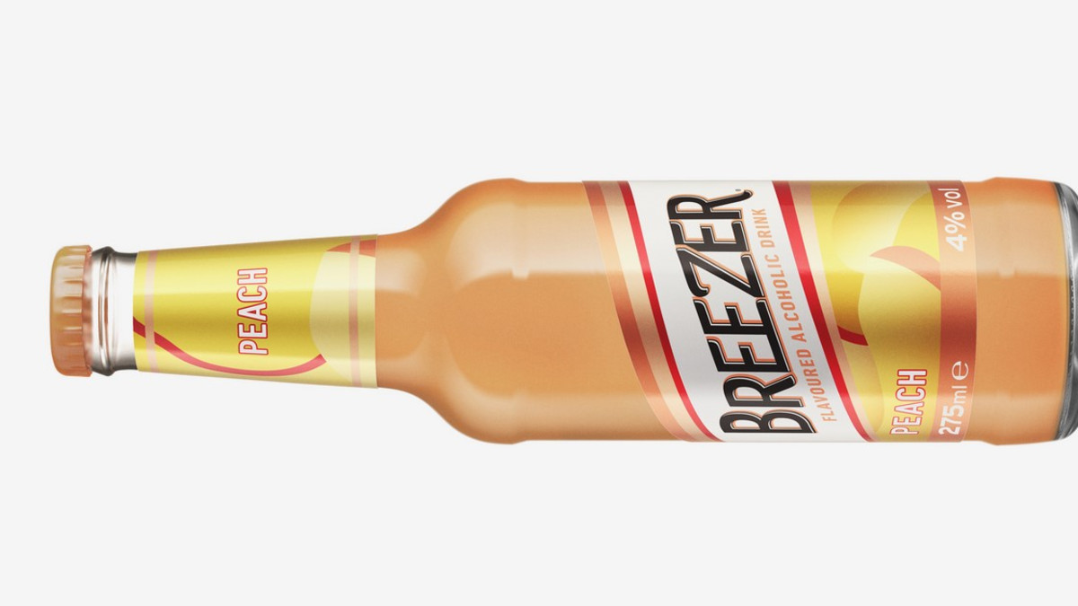 Seuraava Breezer-maku Suomessa on persikka - Breezer Peach pian kaupoissa