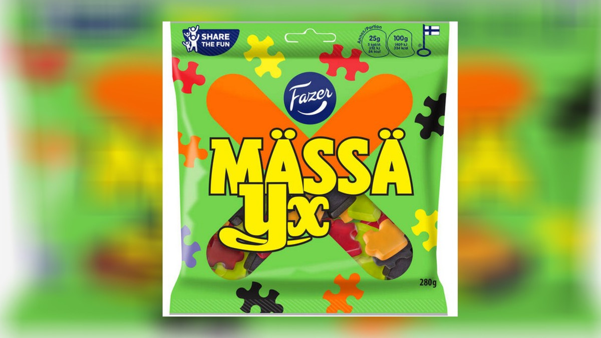 Fazer tuo takaisin Ässä-makeissekoituksen Mässä Yx